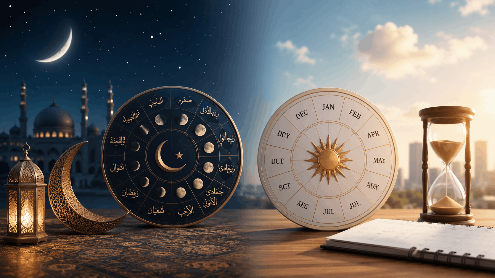 الأشهر الهجرية مقابل الأشهر الميلادية: فهم الاختلافات بين التقويمين الإسلامي والميلادي